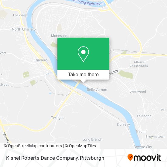 Kishel Roberts Dance Company map