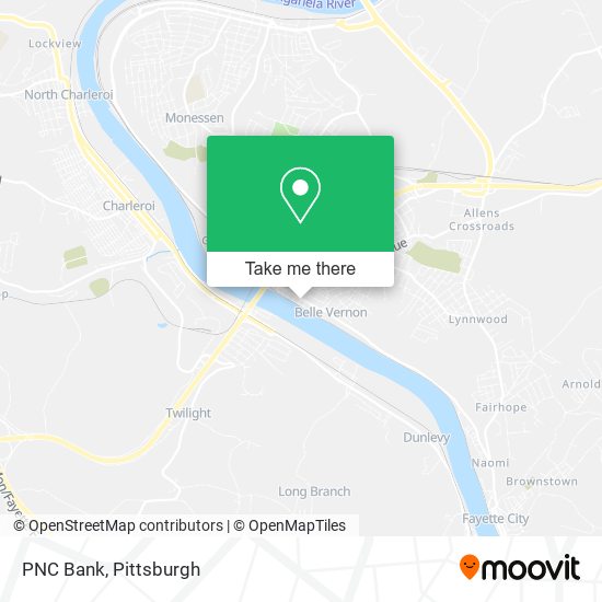 Mapa de PNC Bank