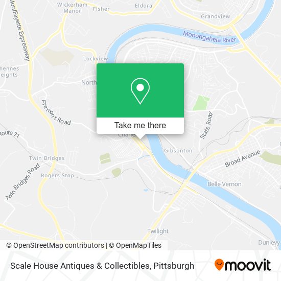 Mapa de Scale House Antiques & Collectibles