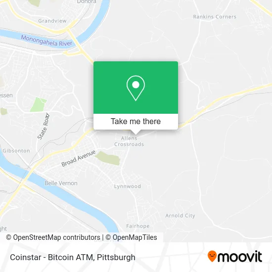 Coinstar - Bitcoin ATM map
