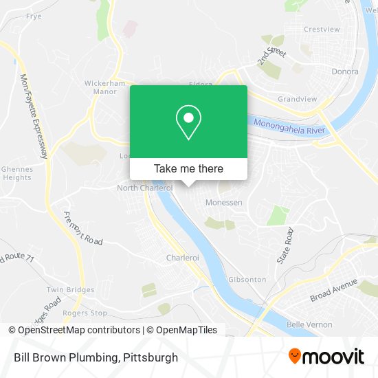 Mapa de Bill Brown Plumbing