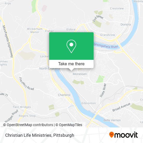 Christian Life Ministries map