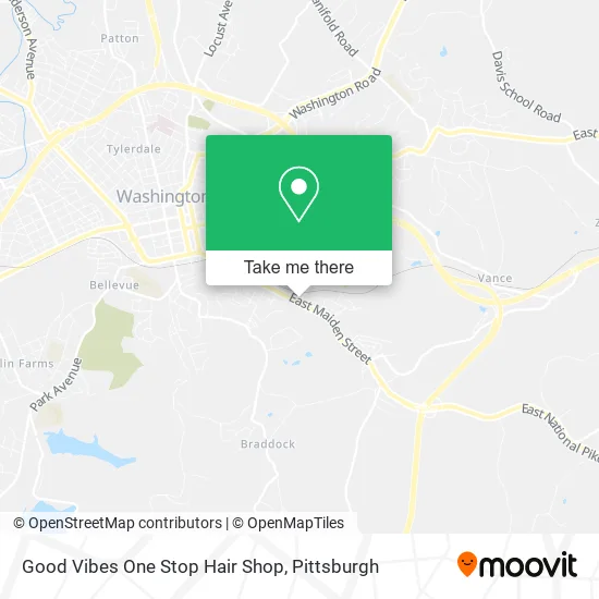 Good Vibes One Stop Hair Shop map