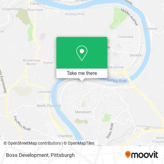 Boss Development map