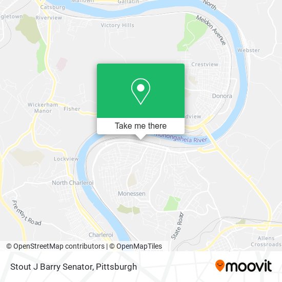 Stout J Barry Senator map