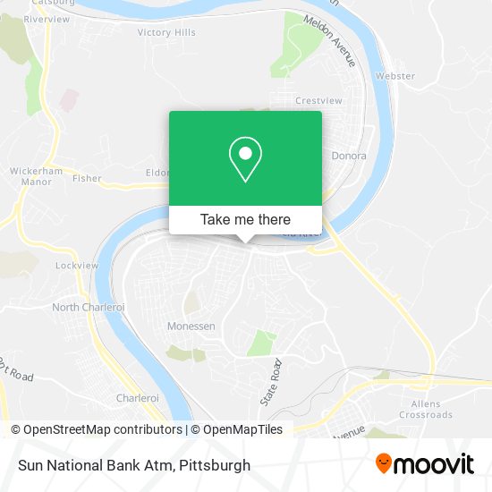 Sun National Bank Atm map