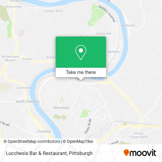 Mapa de Lucchesis Bar & Restaurant