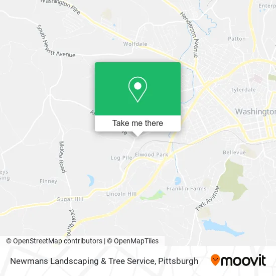 Newmans Landscaping & Tree Service map