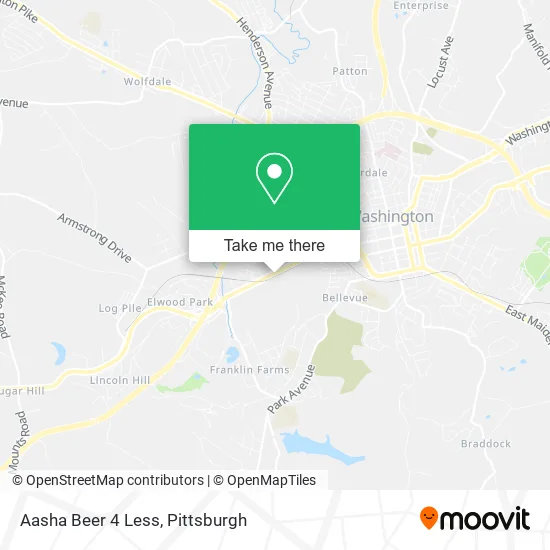 Aasha Beer 4 Less map