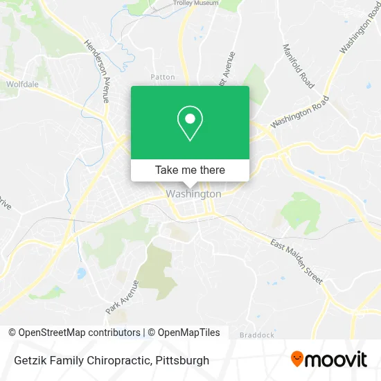 Getzik Family Chiropractic map