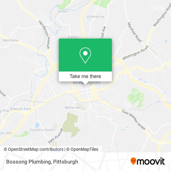 Bossong Plumbing map