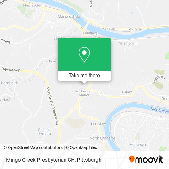 Mapa de Mingo Creek Presbyterian CH