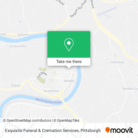 Mapa de Exquisite Funeral & Cremation Services