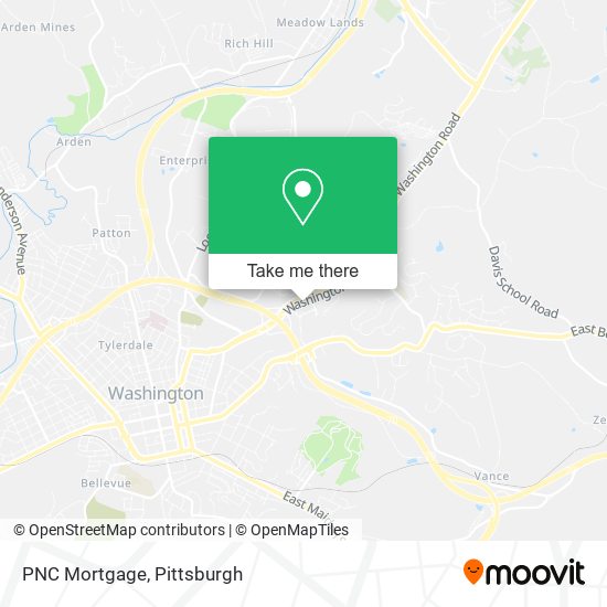 Mapa de PNC Mortgage