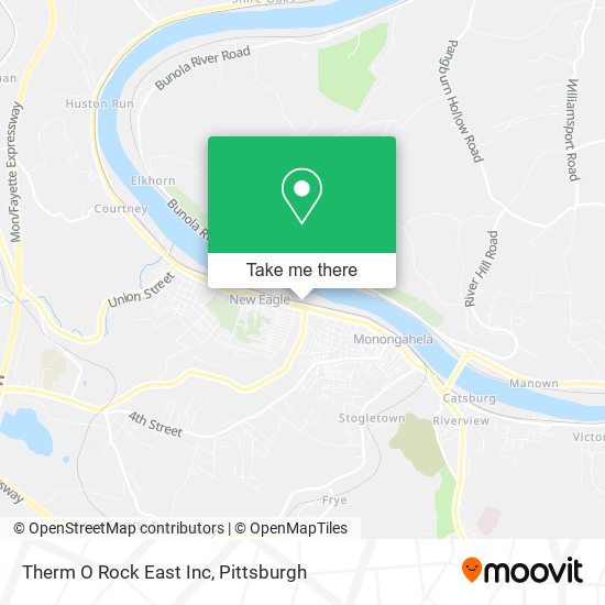 Therm O Rock East Inc map