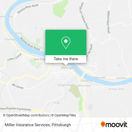 Miller Insurance Services map