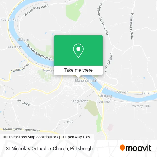 St Nicholas Orthodox Church map
