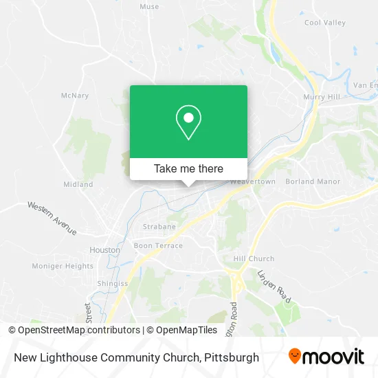 New Lighthouse Community Church map