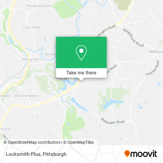 Locksmith Plus map