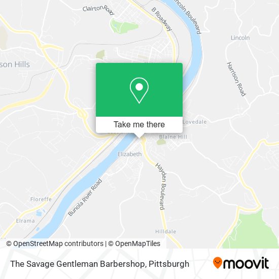 Mapa de The Savage Gentleman Barbershop