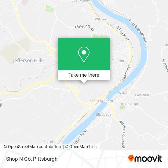 Shop N Go map