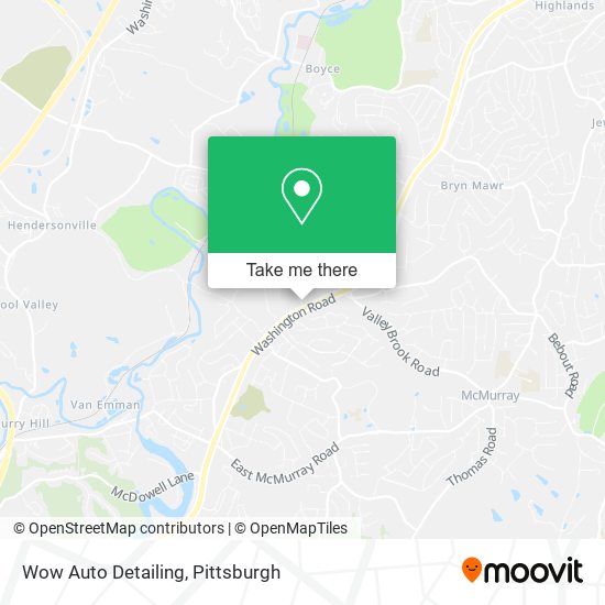 Mapa de Wow Auto Detailing