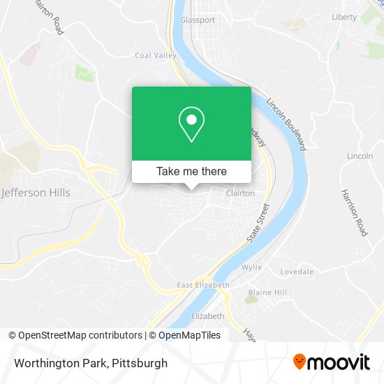 Worthington Park map