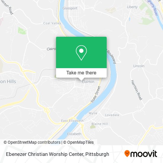 Mapa de Ebenezer Christian Worship Center