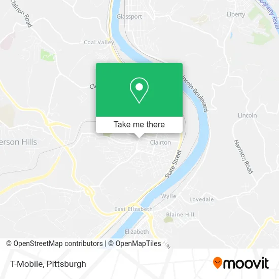 T-Mobile map