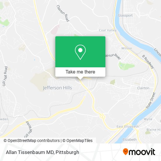Mapa de Allan Tissenbaum MD