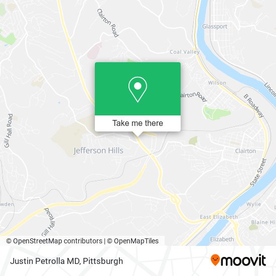 Justin Petrolla MD map