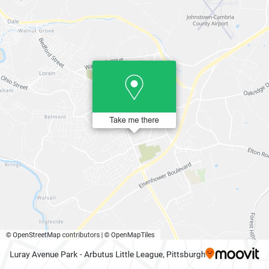 Mapa de Luray Avenue Park - Arbutus Little League