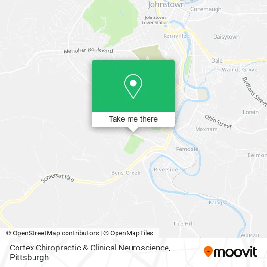 Cortex Chiropractic & Clinical Neuroscience map