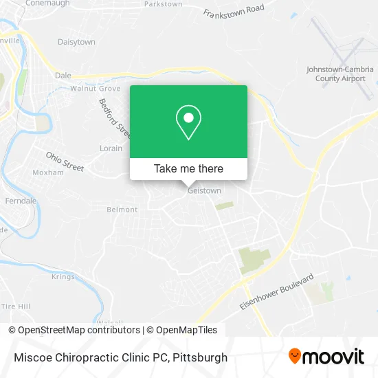 Miscoe Chiropractic Clinic PC map