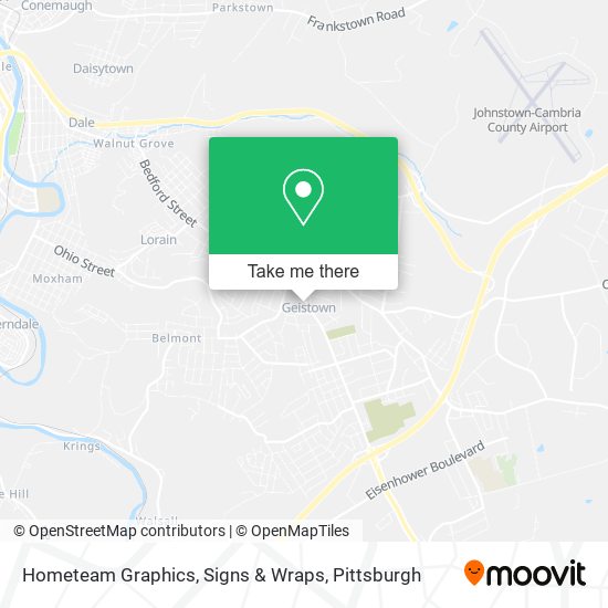 Mapa de Hometeam Graphics, Signs & Wraps