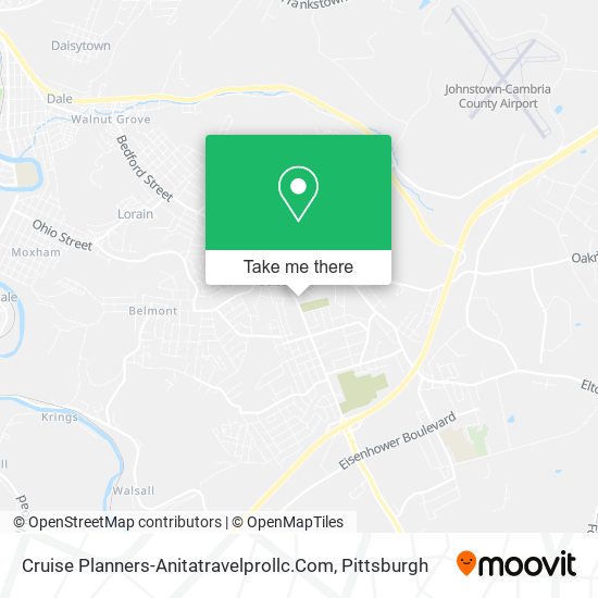 Cruise Planners-Anitatravelprollc.Com map