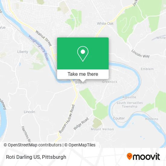 Roti Darling US map