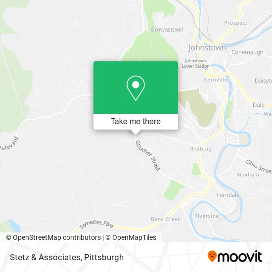 Stetz & Associates map