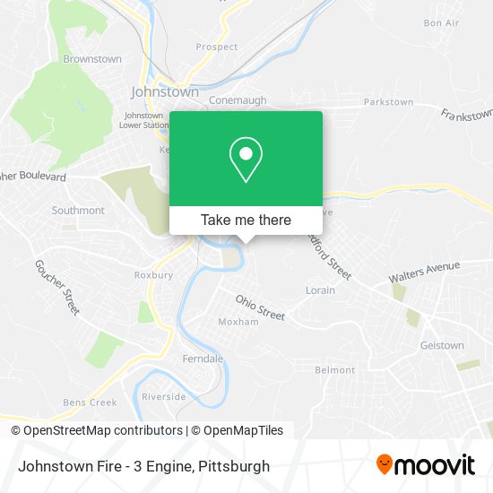 Mapa de Johnstown Fire - 3 Engine