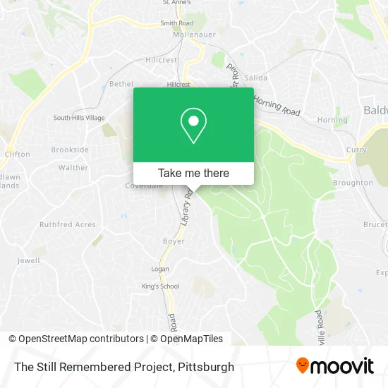 The Still Remembered Project map