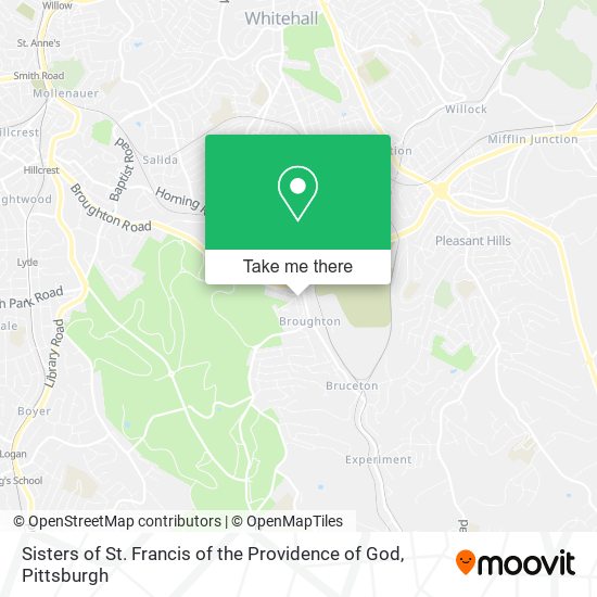 Mapa de Sisters of St. Francis of the Providence of God