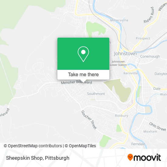 Mapa de Sheepskin Shop