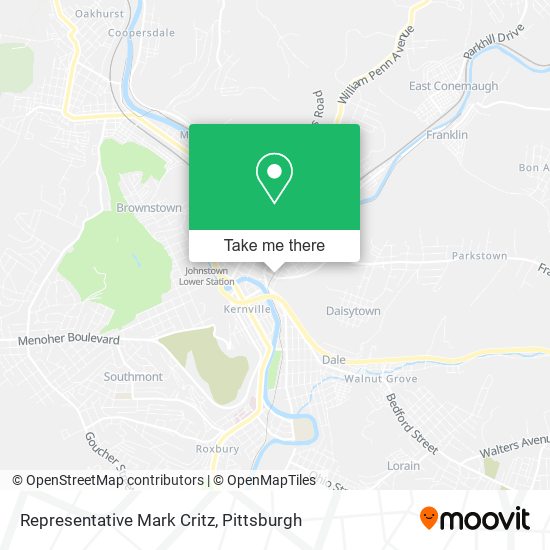 Representative Mark Critz map