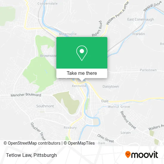 Tetlow Law map