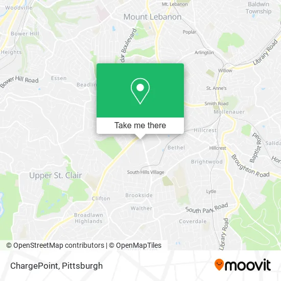 ChargePoint map