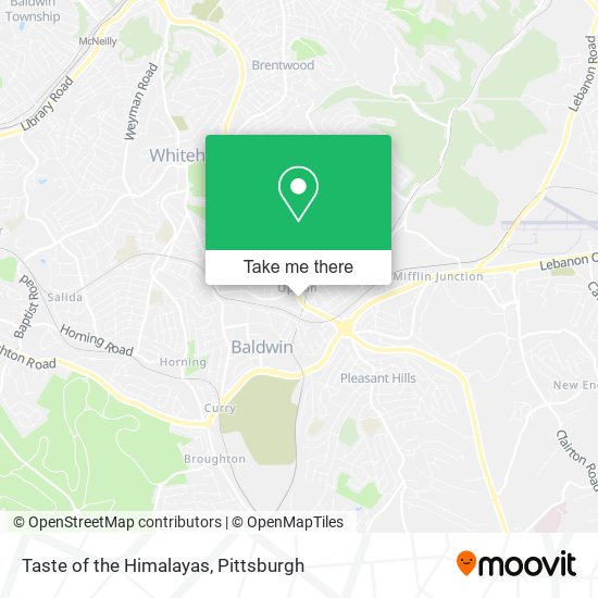 Mapa de Taste of the Himalayas