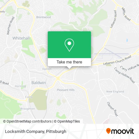 Mapa de Locksmith Company