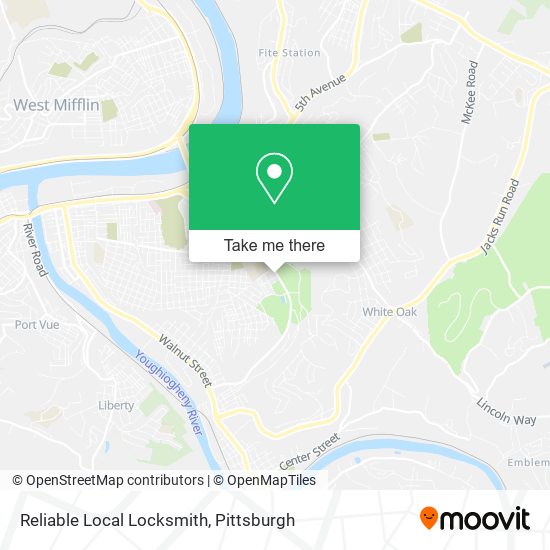 Reliable Local Locksmith map