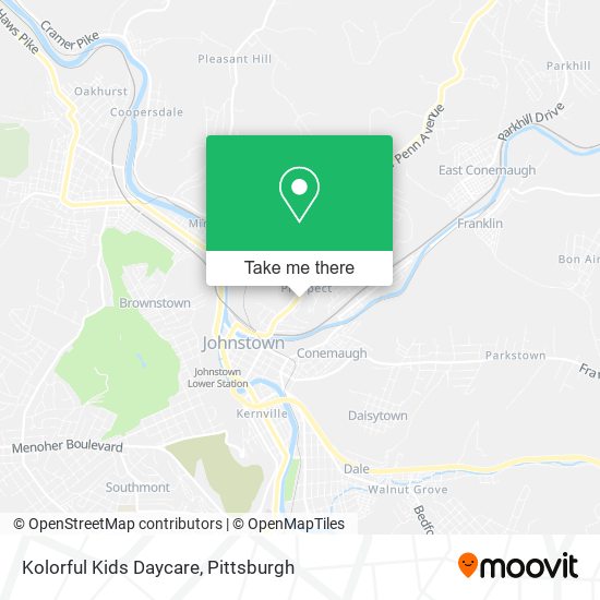 Mapa de Kolorful Kids Daycare