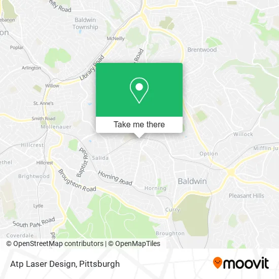 Atp Laser Design map